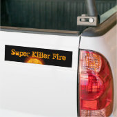SUPERmörder-FEUER-Logoaufkleber Autoaufkleber (Auf Lkw)