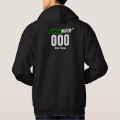 Supermoto Green Hoodie (Rückseite)