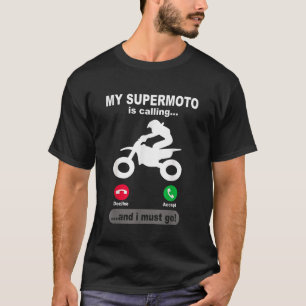Supermoto Off Road Enduro Reiten Motorrad T T-Shirt