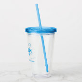 Supermums Acrylic Tumbler Acryltrinkbecher (Links)