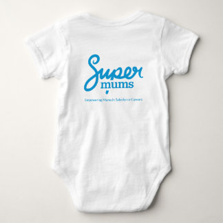 Supermums Babywachsen - weiß Baby Strampler