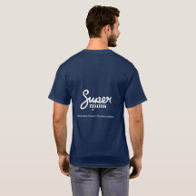 Supermums Round-Shirt für Men-Blue