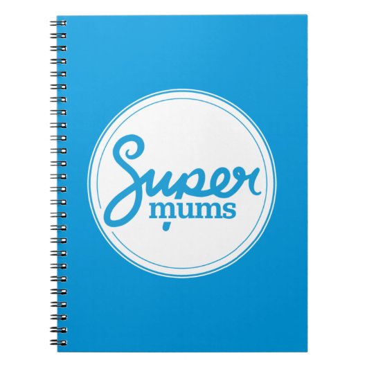 Supermums SpiralNotebook Notizblock (Vorderseite)