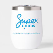 Supermums Stainless Steel Wine Tumbler (Vorderseite)