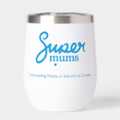 Supermums Stainless Steel Wine Tumbler (Rückseite)