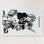 Supermutter macht das den ganzen Muttertag lang. Puzzle (Horizontal)