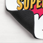 Supermutter Retro Comic Pop Art | Mousepad (Ecke)