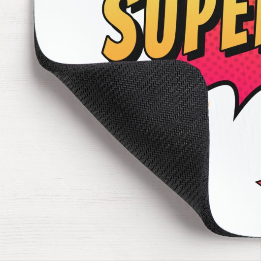 Supermutter Retro Comic Pop Art | Mousepad (Ecke)