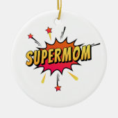 Supermutter Retro Comic Pop Art | Ornament (Vorne)