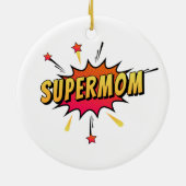 Supermutter Retro Comic Pop Art | Ornament (Hinten)