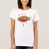Supermutter Retro Comic Pop Art| T - Shirt (Vorderseite)