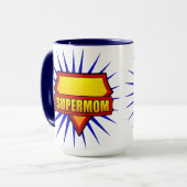 Supermutterschutz-Pop-Tasse Tasse (Vorderseite Links)