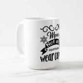 Supermutts täglicher Treibstoff Kaffeetasse (Vorderseite Links)