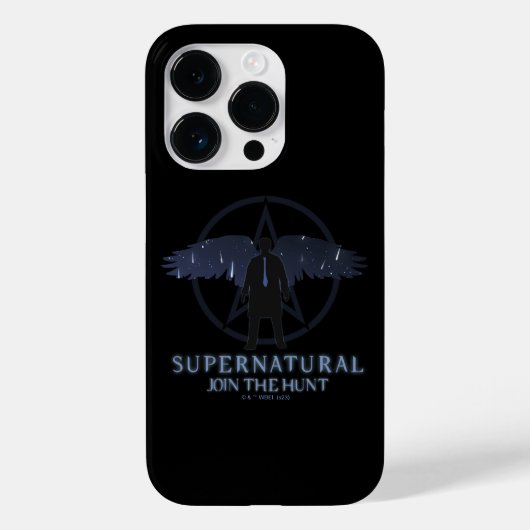 Supernatural Castiel Falling Stars Grafik Case-Mate iPhone Hülle (Rückseite)