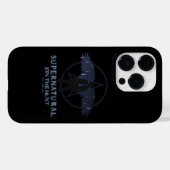 Supernatural Castiel Falling Stars Grafik Case-Mate iPhone Hülle (Rückseite (Horizontal))