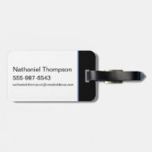 Supernatural Castiel Falling Stars Grafik Gepäckanhänger (Rückseite horizontal)