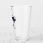 Supernatural Castiel Falling Stars Grafik Glas (Links)