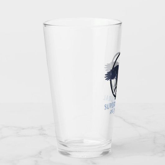 Supernatural Castiel Falling Stars Grafik Glas (Rechts)