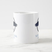 Supernatural Castiel Falling Stars Grafik Jumbo-Tasse (Vorderseite)