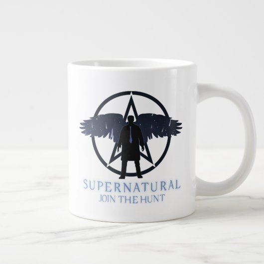Supernatural Castiel Falling Stars Grafik Jumbo-Tasse (Rechts)