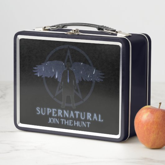 Supernatural Castiel Falling Stars Grafik Metall Brotdose (Beispiel)