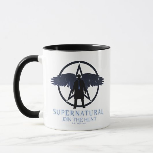 Supernatural Castiel Falling Stars Grafik Tasse (Links)