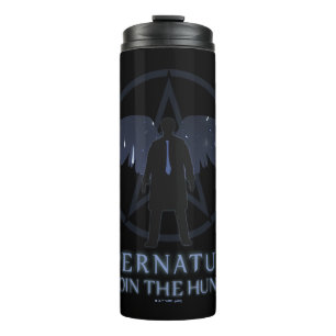 Supernatural Castiel Falling Stars Grafik Thermosbecher