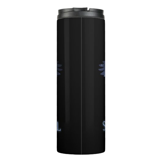 Supernatural Castiel Falling Stars Grafik Thermosbecher (Rückseite)