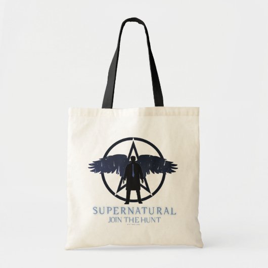 Supernatural Castiel Falling Stars Grafik Tragetasche (Vorne)