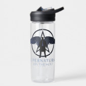Supernatural Castiel Falling Stars Grafik Trinkflasche (Links)
