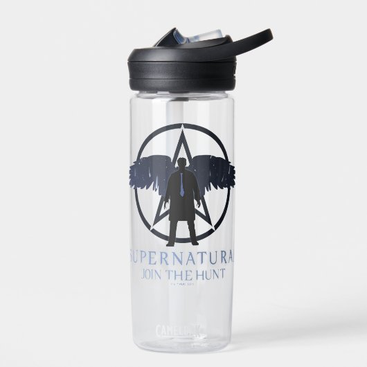 Supernatural Castiel Falling Stars Grafik Trinkflasche (Links)