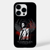 Supernatural Castiel Graffiti Graphic Case-Mate iPhone Hülle (Rückseite)