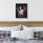 Supernatural Castiel Graffiti Graphic Leinwanddruck (Insitu (Schlafzimmer))