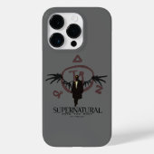 Supernatural Castiel Illustration Case-Mate iPhone Hülle (Rückseite)