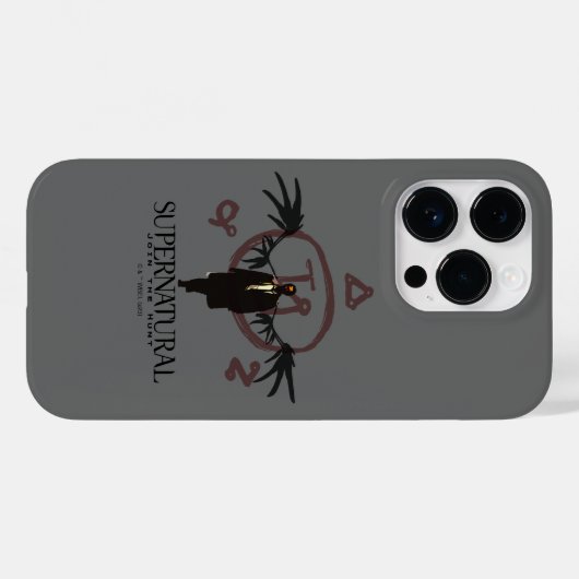 Supernatural Castiel Illustration Case-Mate iPhone Hülle (Rückseite (Horizontal))