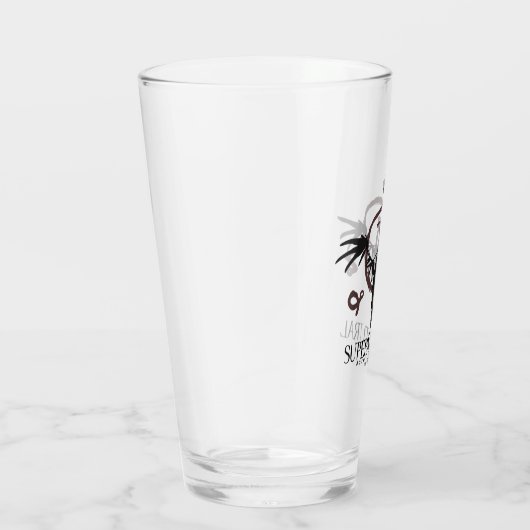 Supernatural Castiel Illustration Glas (Rechts)