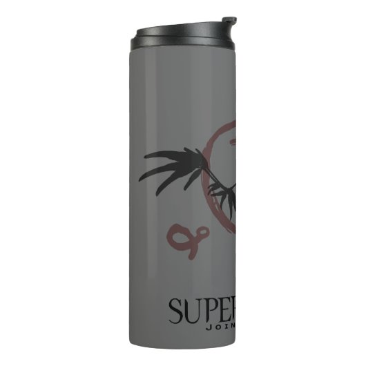 Supernatural Castiel Illustration Thermosbecher (Nach links gedreht)