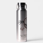Supernatural Castiel Illustration Trinkflasche (Vorne)