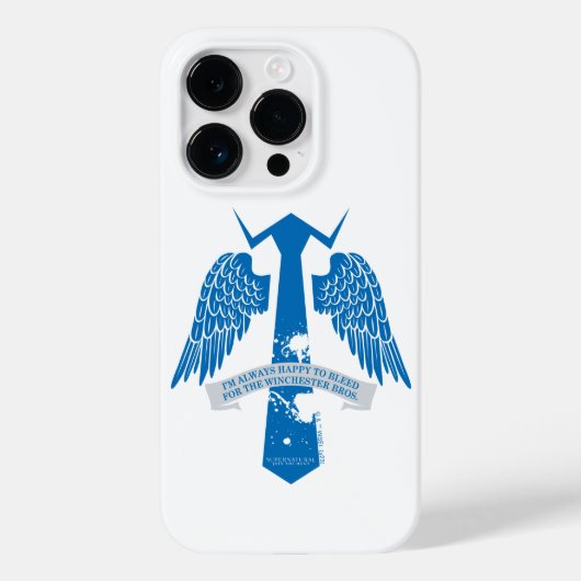Supernatural Castiel Krawatte Zitat Grafisch Case-Mate iPhone Hülle (Rückseite)