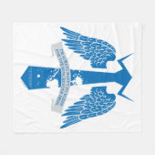 Supernatural Castiel Krawatte Zitat Grafisch Fleecedecke (Vorderseite (Horizontal))