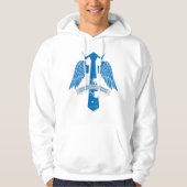 Supernatural Castiel Krawatte Zitat Grafisch Hoodie (Vorderseite)