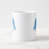 Supernatural Castiel Krawatte Zitat Grafisch Jumbo-Tasse (Vorderseite)