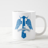 Supernatural Castiel Krawatte Zitat Grafisch Jumbo-Tasse (Rechts)