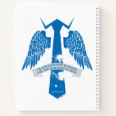 Supernatural Castiel Krawatte Zitat Grafisch Notizblock (Rückseite)