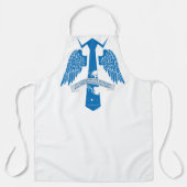 Supernatural Castiel Krawatte Zitat Grafisch Schürze (Vorderseite)