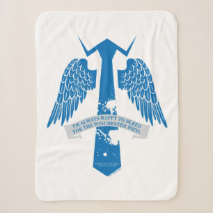 Supernatural Castiel Krawatte Zitat Grafisch Sherpadecke