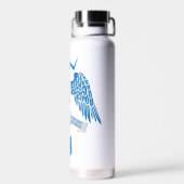 Supernatural Castiel Krawatte Zitat Grafisch Trinkflasche (Rückseite)