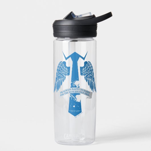 Supernatural Castiel Krawatte Zitat Grafisch Trinkflasche (Links)