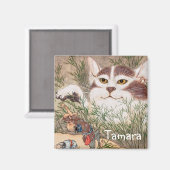 Supernatural Cat Magnet (Vorderseite/Rückseite)