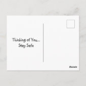 Supernatural Cat Postkarte (Rückseite)